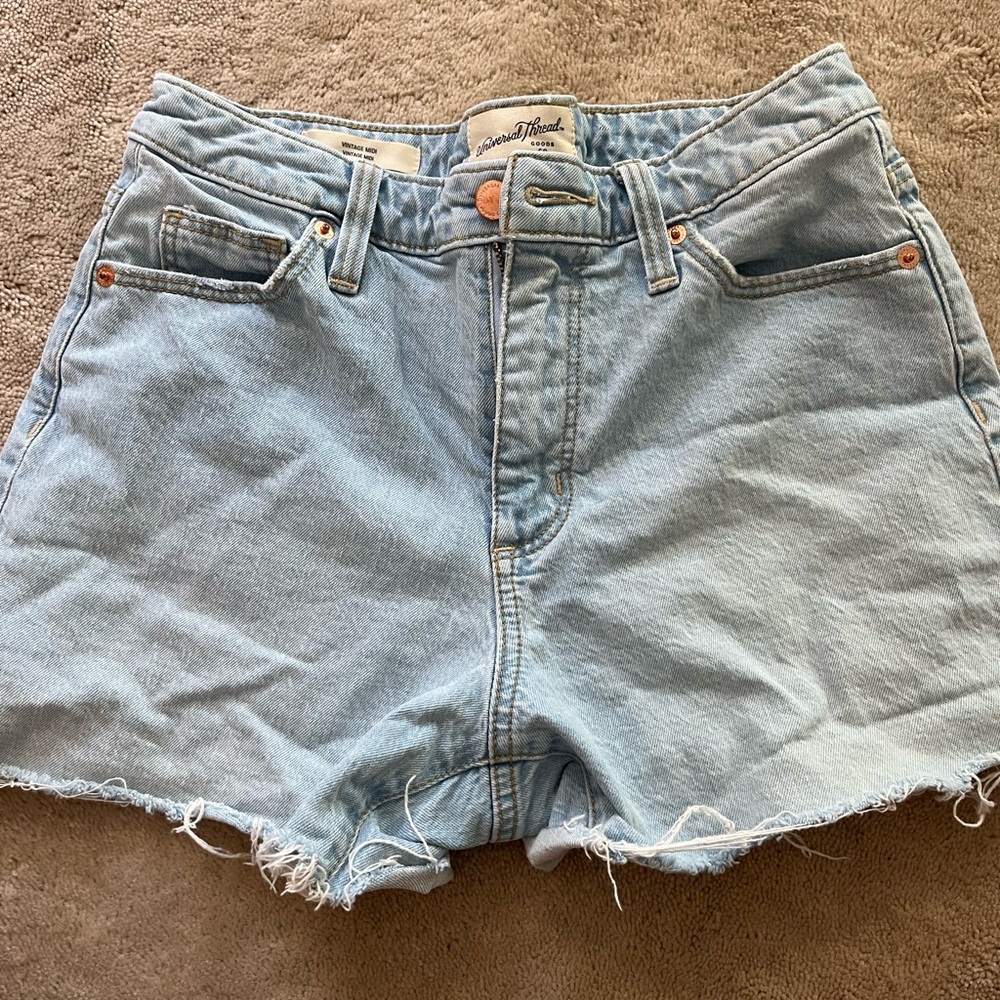 Universal Thread Light Blue Jean Shorts